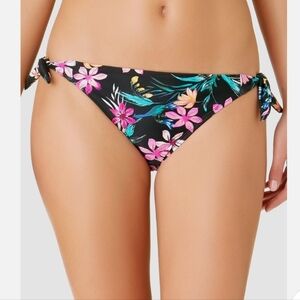 California Waves Tropical Floral Push-Up Bikini